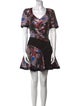 Mary Katrantzou Printed Mini Dress