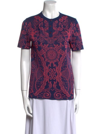 Mary Katrantzou Paisley Print Crew Neck T-Shirt