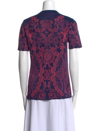Mary Katrantzou Paisley Print Crew Neck T-Shirt