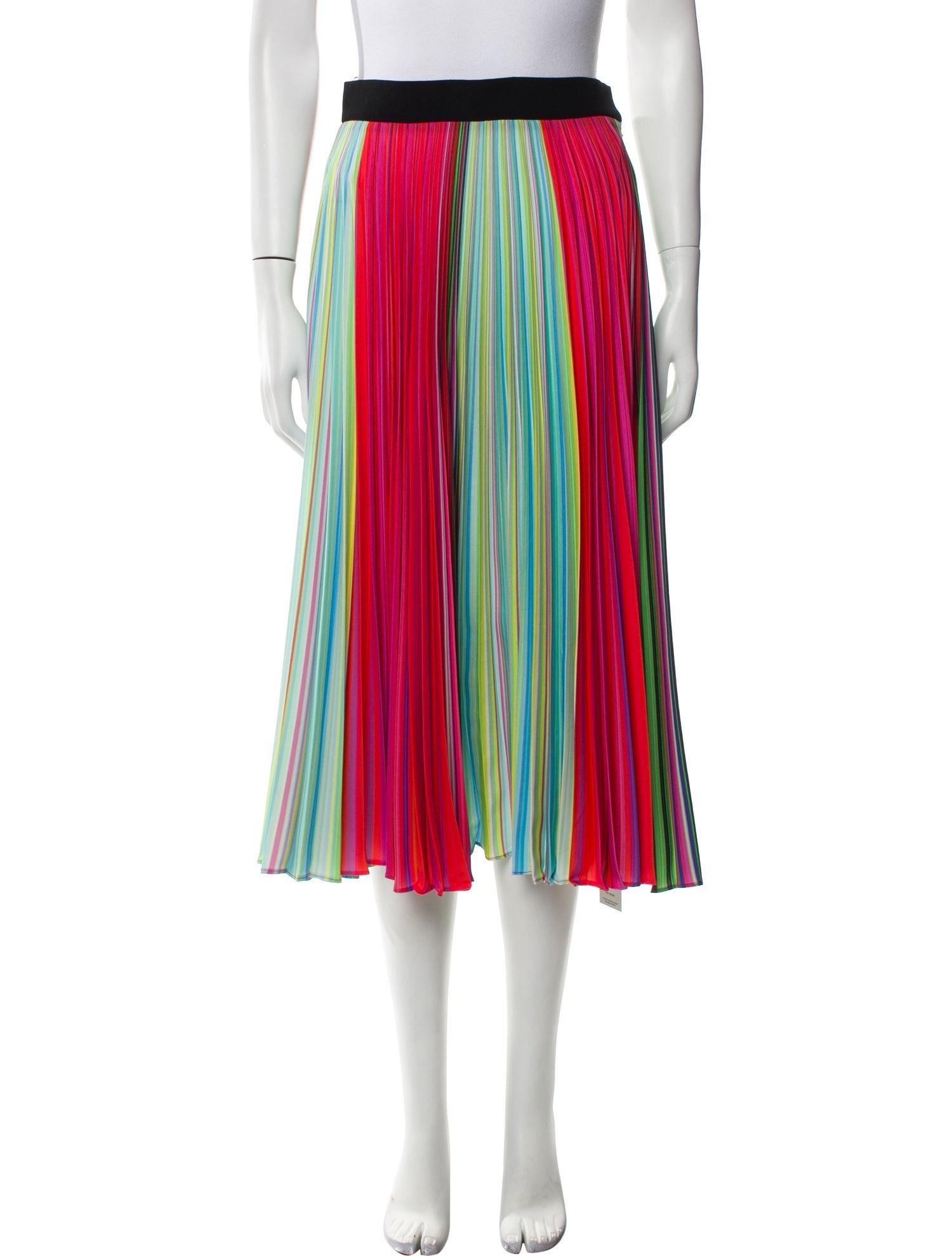 Mary Katrantzou Striped Midi Length Skirt w/ Tags