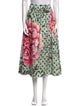 Mary Katrantzou Floral Print Midi Length Skirt