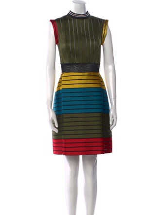 Mary Katrantzou Silk Mini Dress