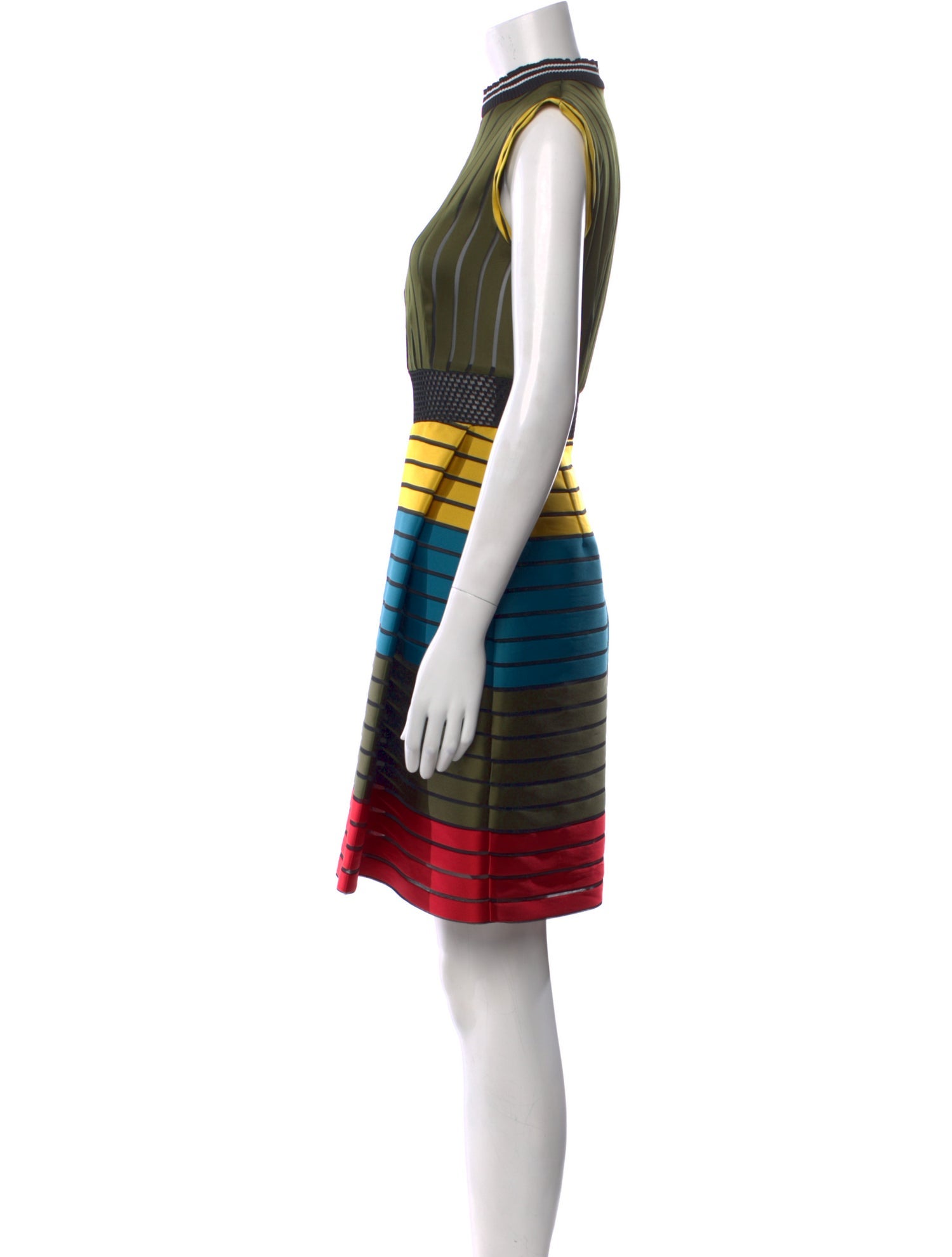 Mary Katrantzou Silk Mini Dress