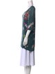 Mary Katrantzou Floral Print Bateau Neckline Tunic