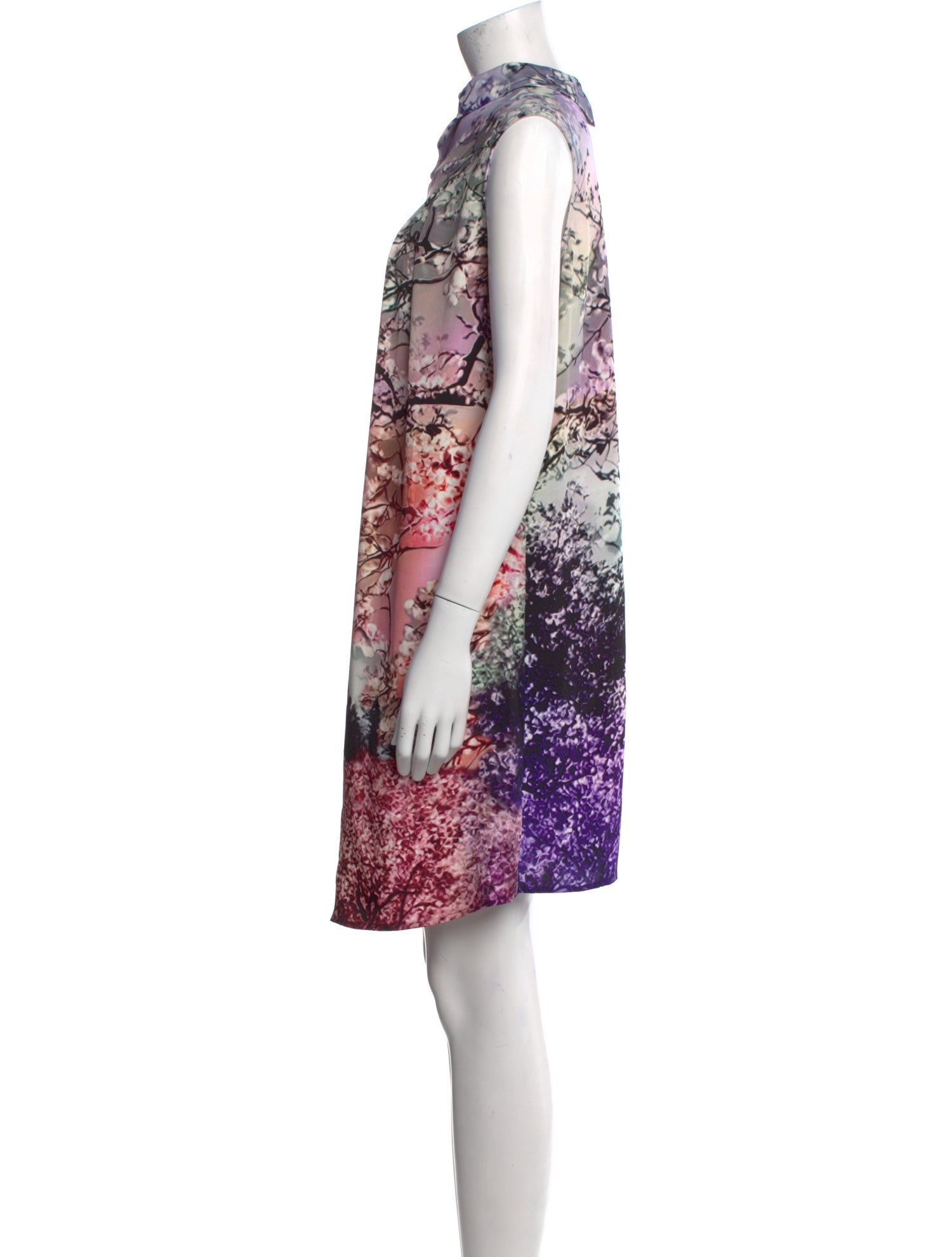 Mary Katrantzou Silk Knee-Length Dress