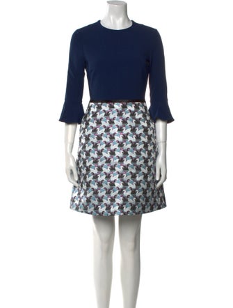 Mary Katrantzou Printed Mini Dress