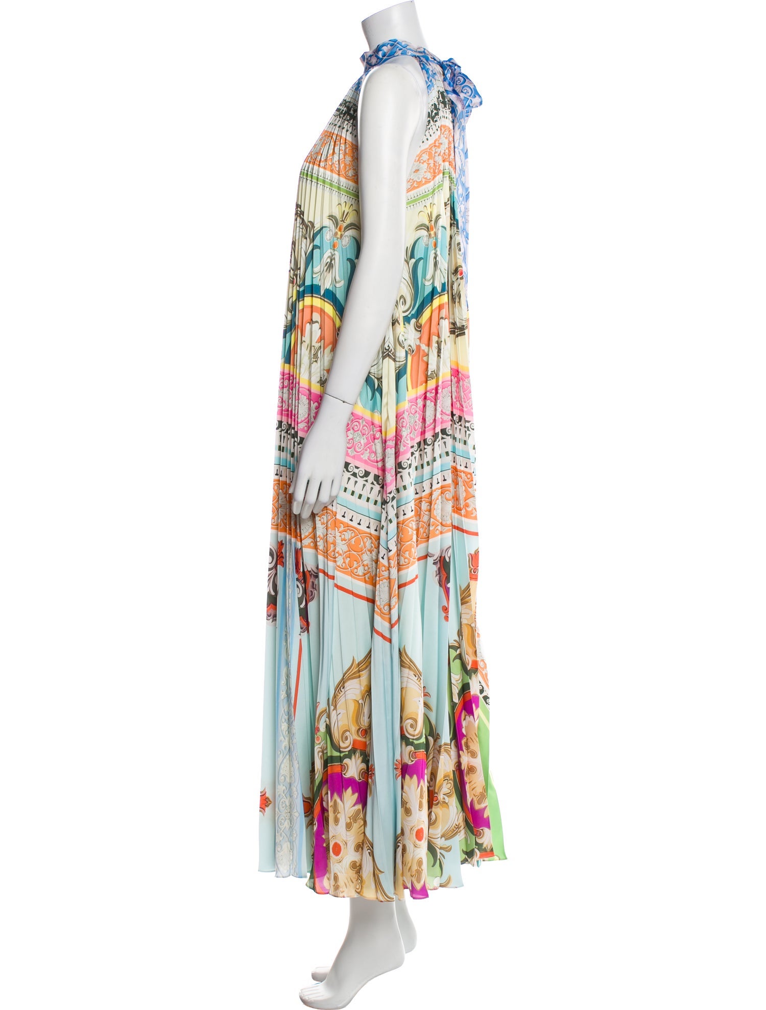 Mary Katrantzou Printed Long Dress w/ Tags