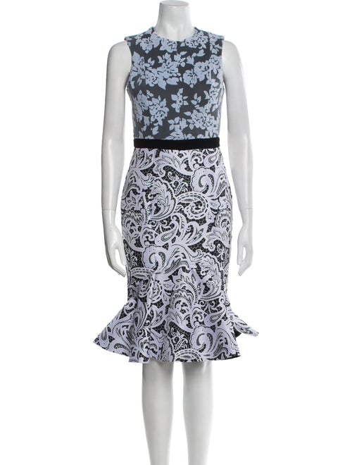 Mary Katrantzou Floral Print Knee-Length Dress