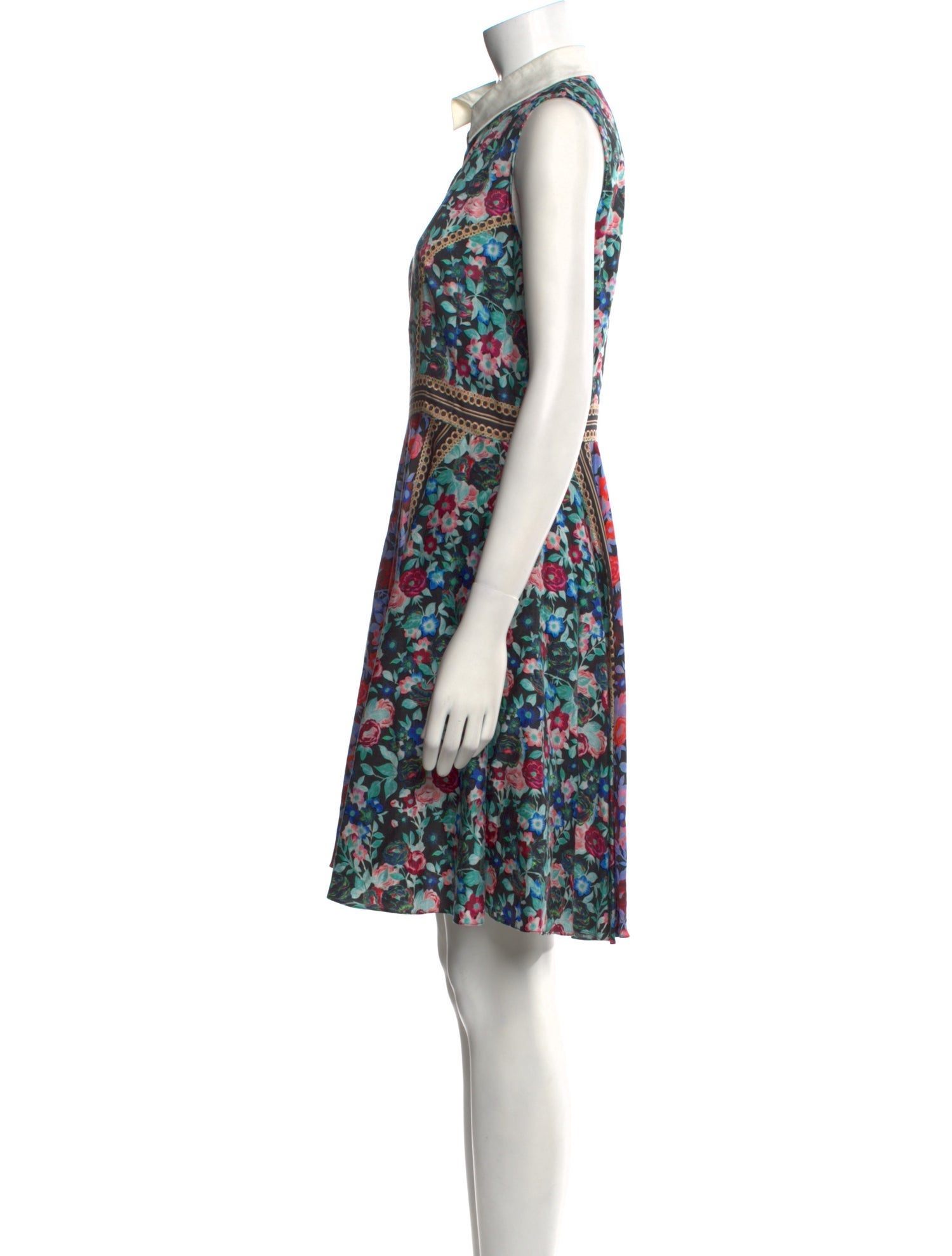 Mary Katrantzou Floral Print Knee-Length Dress