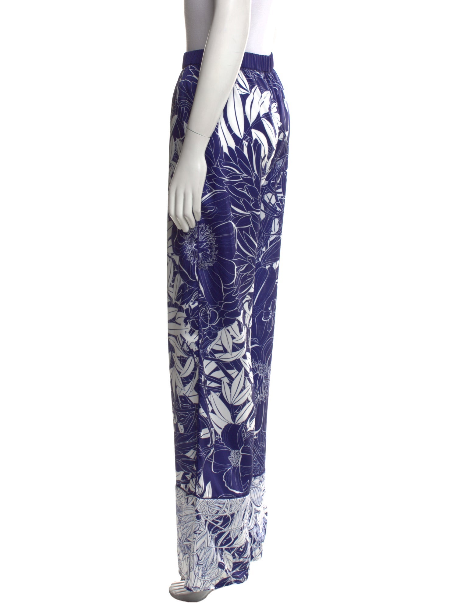 Mary Katrantzou Printed Wide Leg Pants