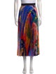 Mary Katrantzou Printed Midi Length Skirt
