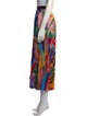 Mary Katrantzou Printed Midi Length Skirt