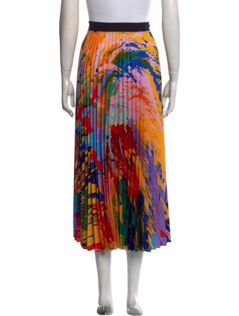 Mary Katrantzou Printed Midi Length Skirt