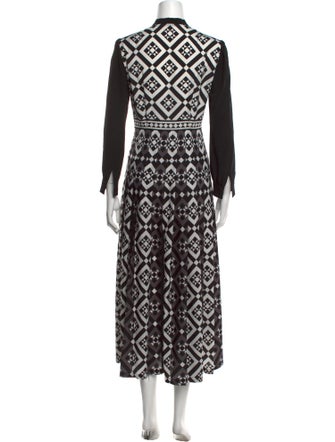 Mary Katrantzou Printed Midi Length Dress