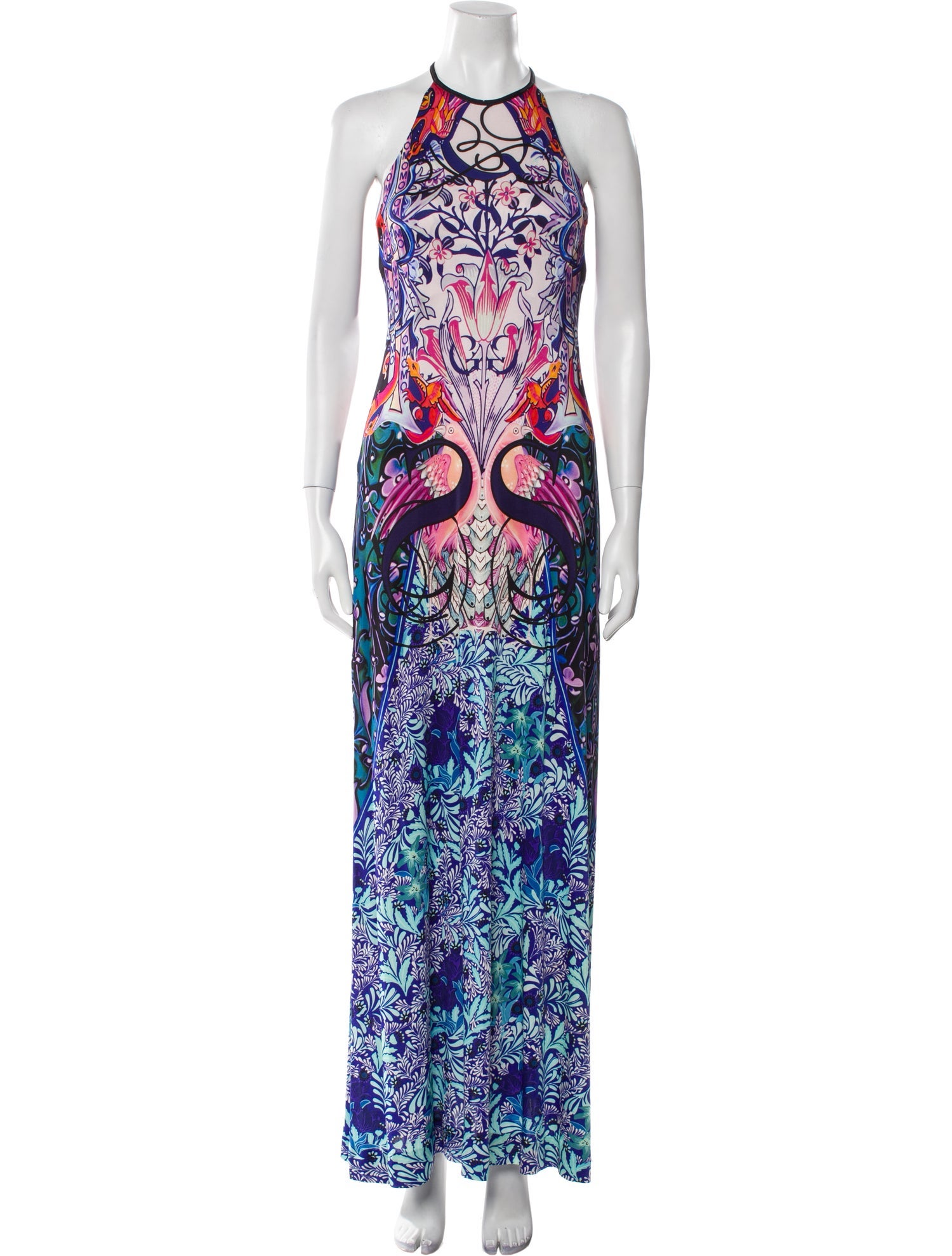 Mary Katrantzou Printed Long Dress