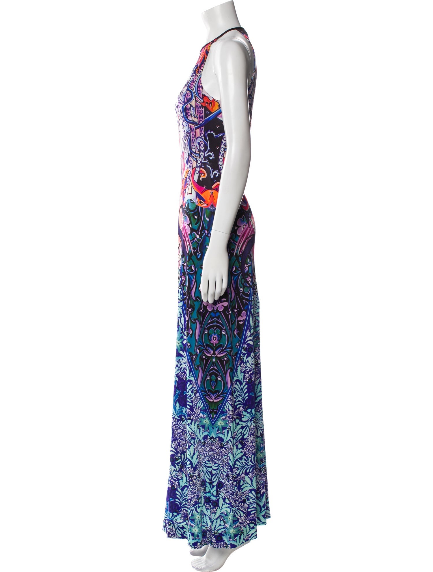 Mary Katrantzou Printed Long Dress