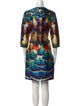 Mary Katrantzou Silk Knee-Length Dress