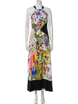 Mary Katrantzou Printed Long Dress