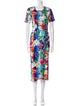 Mary Katrantzou Floral Print Long Dress
