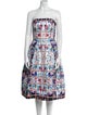 Mary Katrantzou Printed Mini Dress