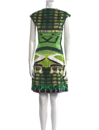 Mary Katrantzou Printed Knee-Length Dress