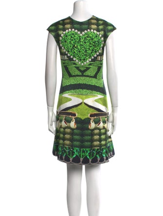 Mary Katrantzou Printed Knee-Length Dress