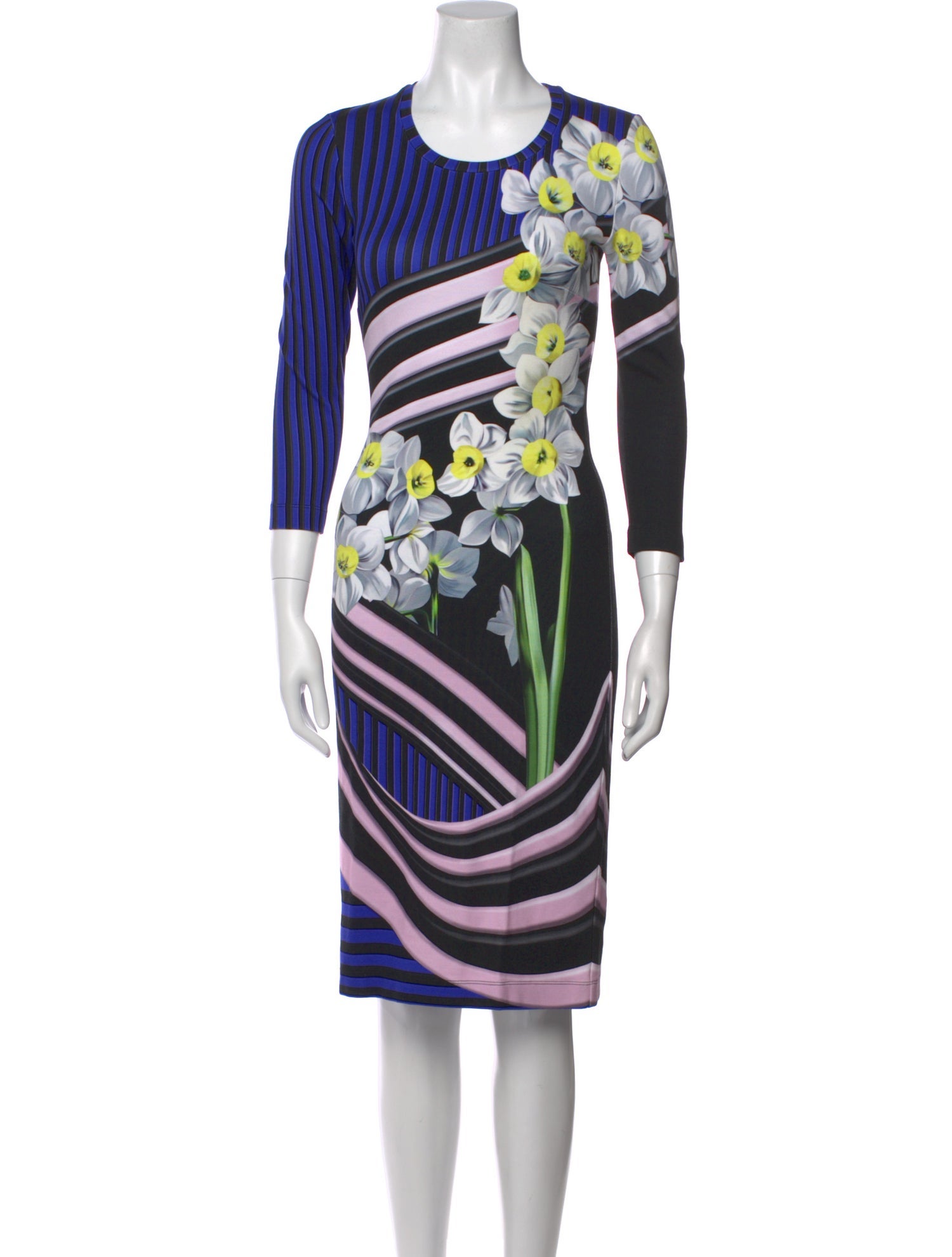 Mary Katrantzou Striped Knee-Length Dress