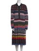 Mary Katrantzou Printed Midi Length Dress
