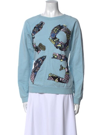 Mary Katrantzou Graphic Print Crew Neck Sweatshirt