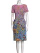 Mary Katrantzou Floral Print Knee-Length Dress
