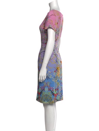 Mary Katrantzou Floral Print Knee-Length Dress