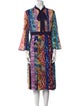 Mary Katrantzou Printed Midi Length Dress