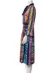 Mary Katrantzou Printed Midi Length Dress