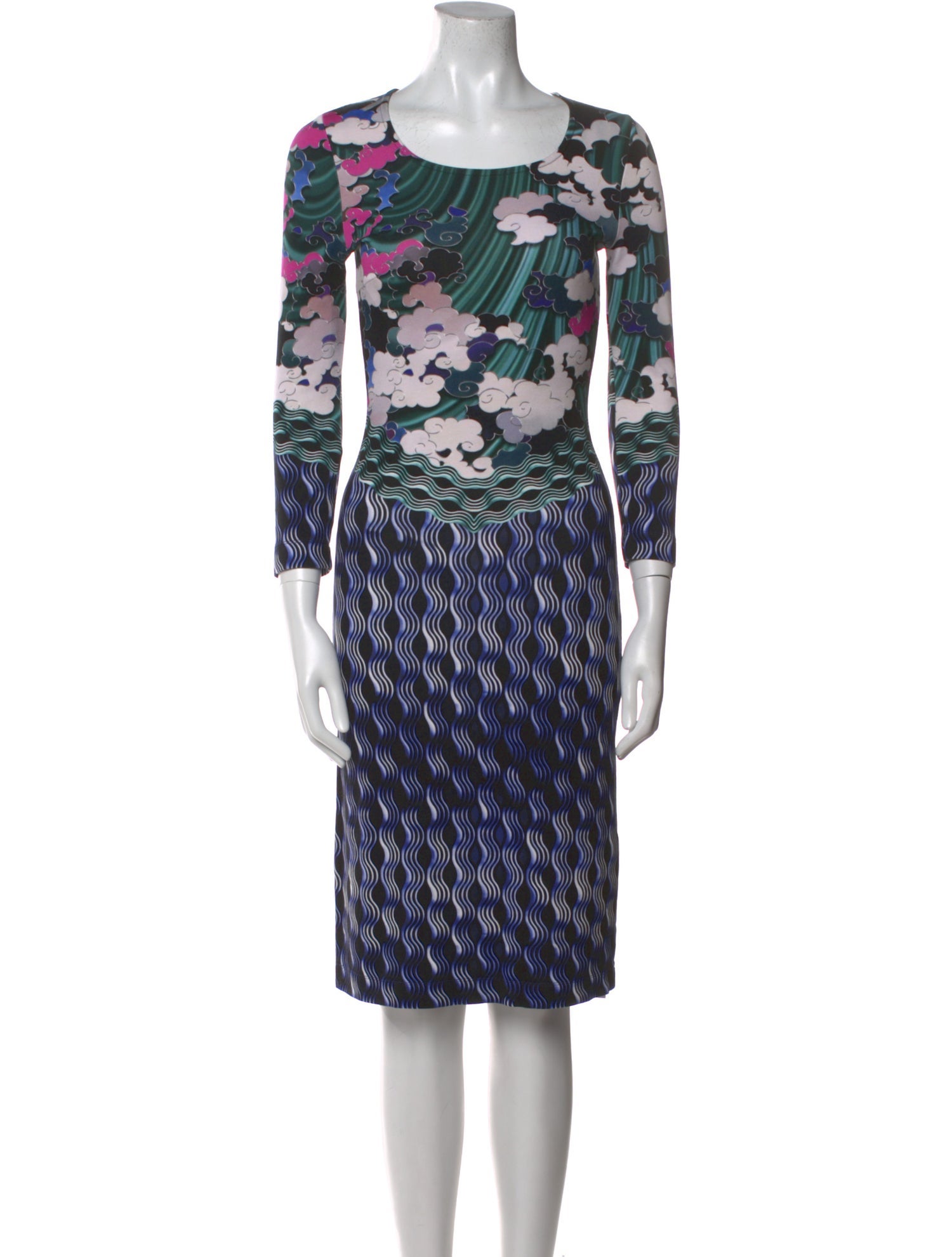 Mary Katrantzou Printed Knee-Length Dress