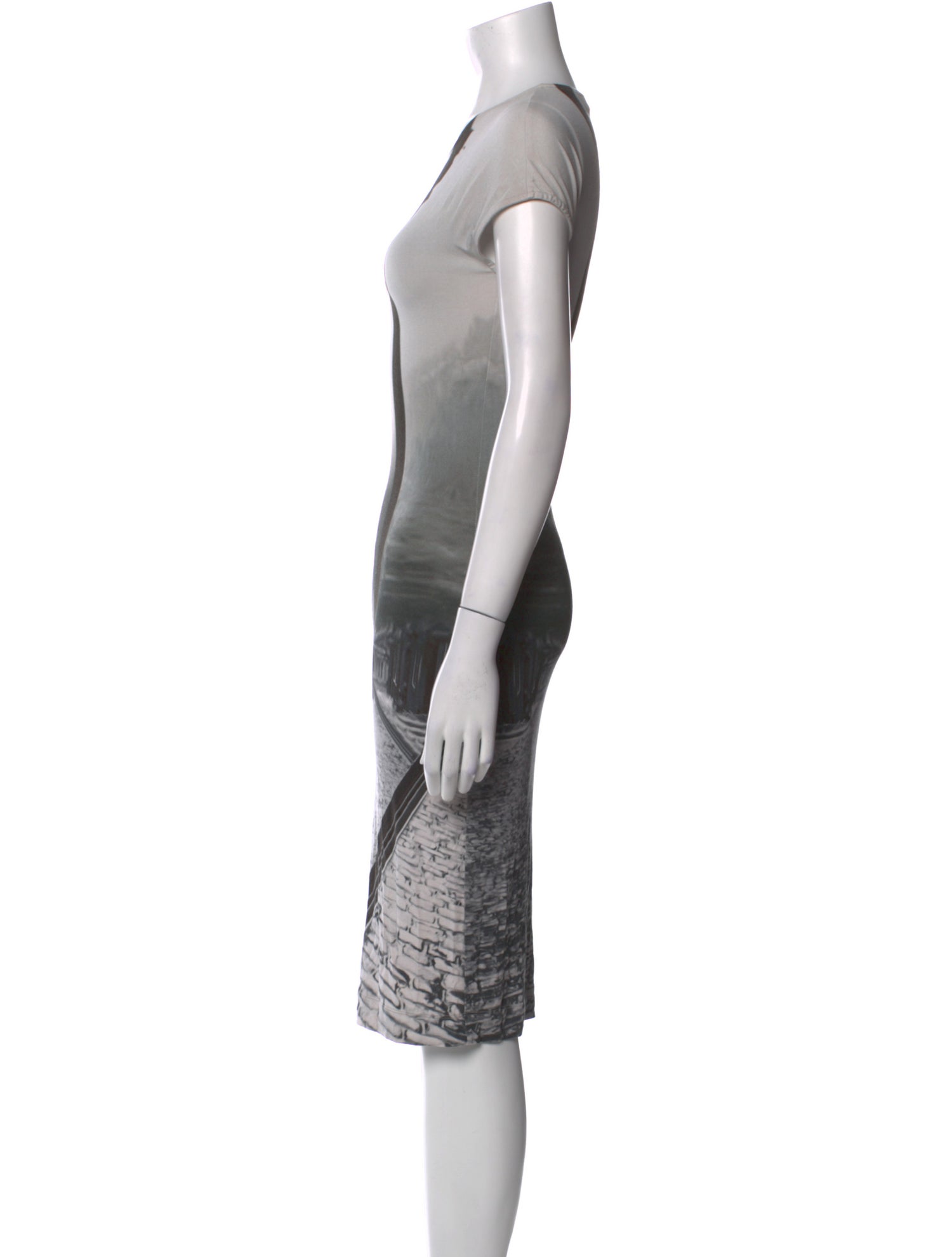 Mary Katrantzou Printed Midi Length Dress