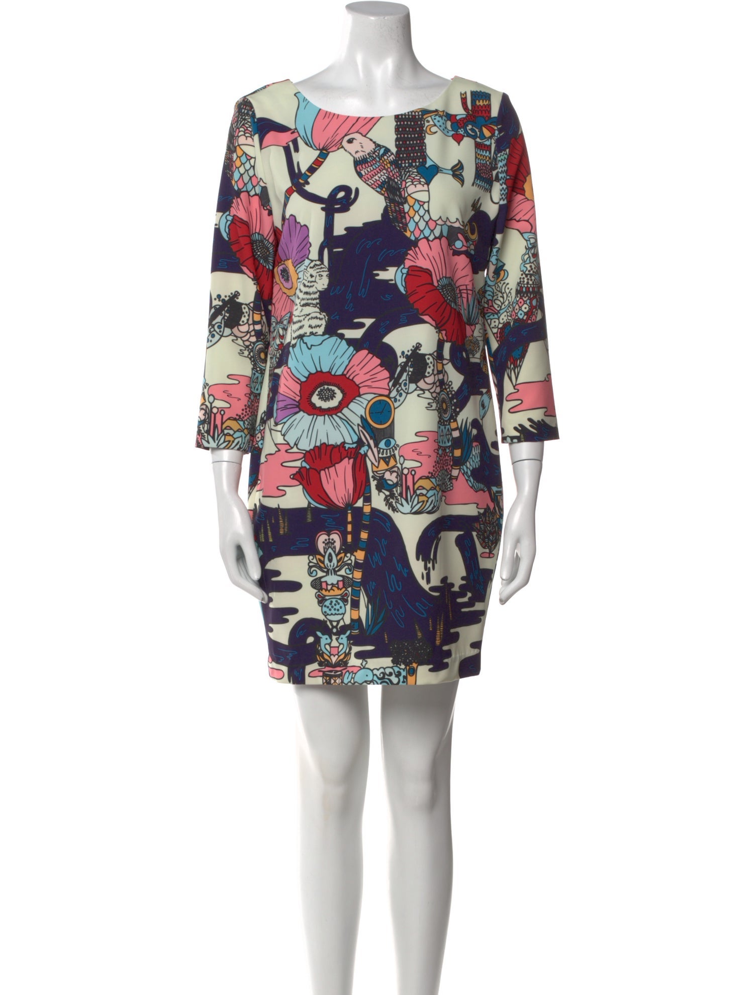 Mary Katrantzou Printed Mini Dress