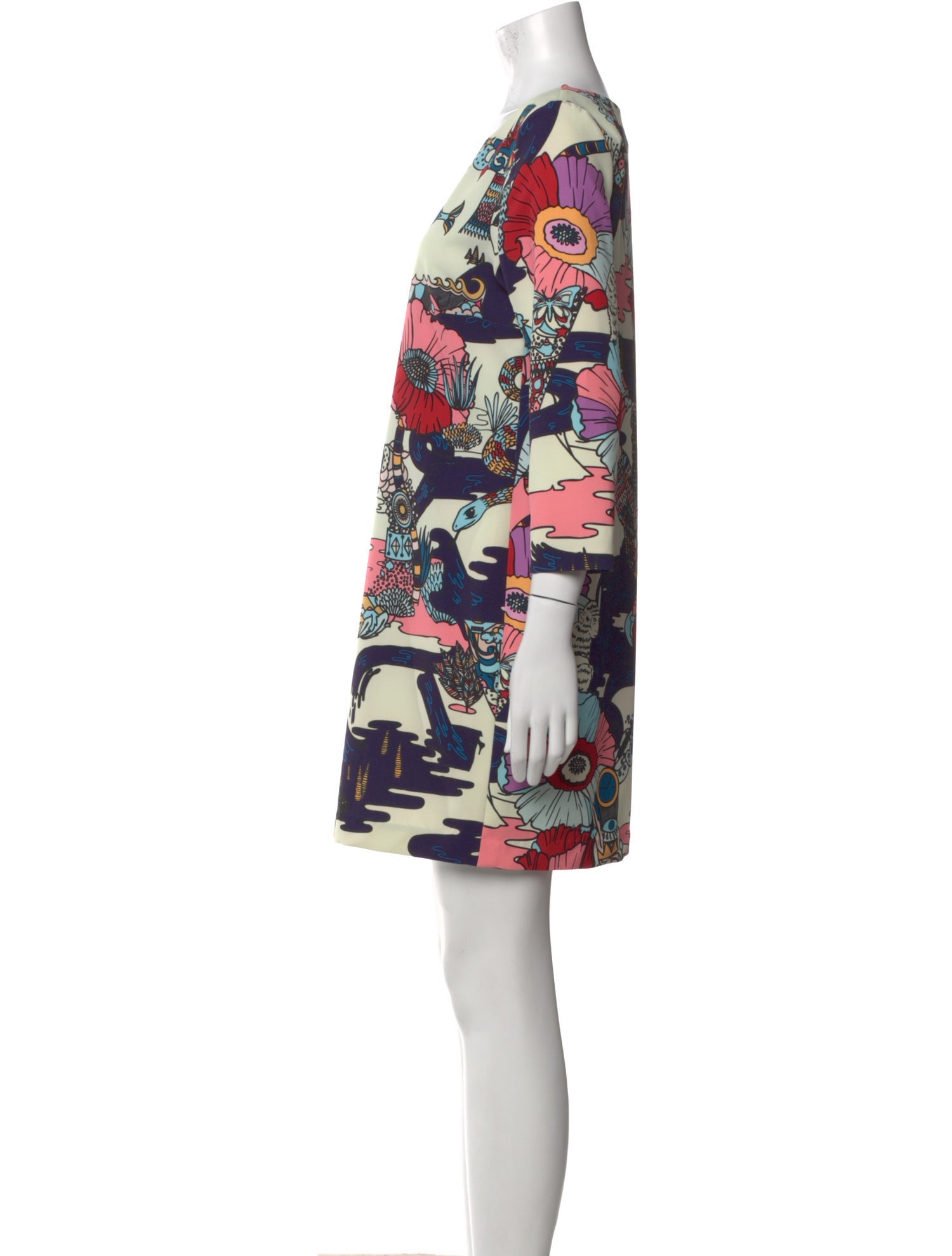 Mary Katrantzou Printed Mini Dress