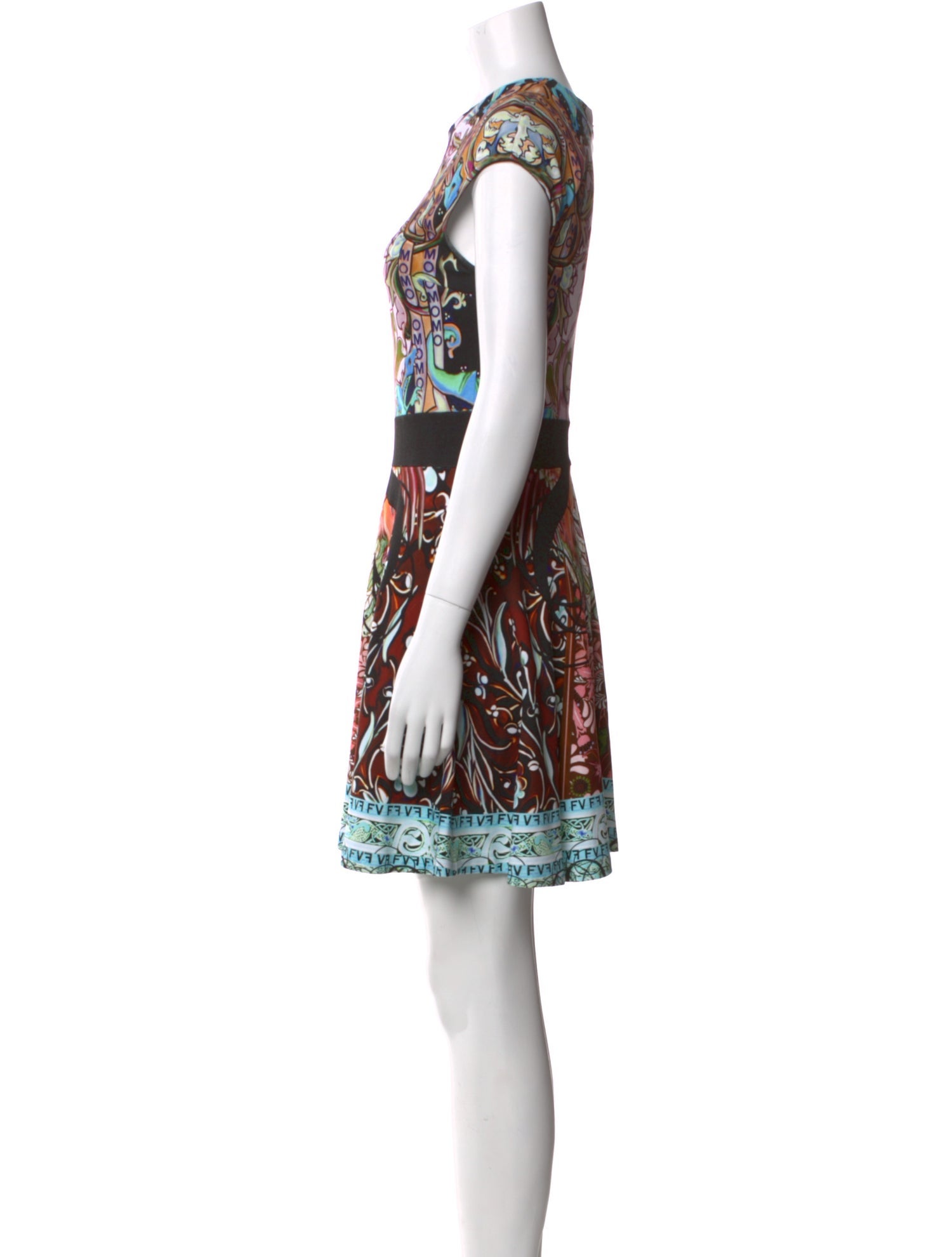 Mary Katrantzou Printed Knee-Length Dress