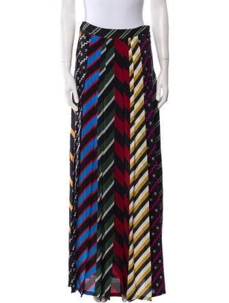 Mary Katrantzou Striped Long Skirt