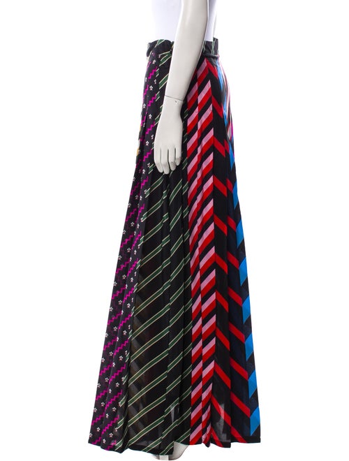 Mary Katrantzou Striped Long Skirt