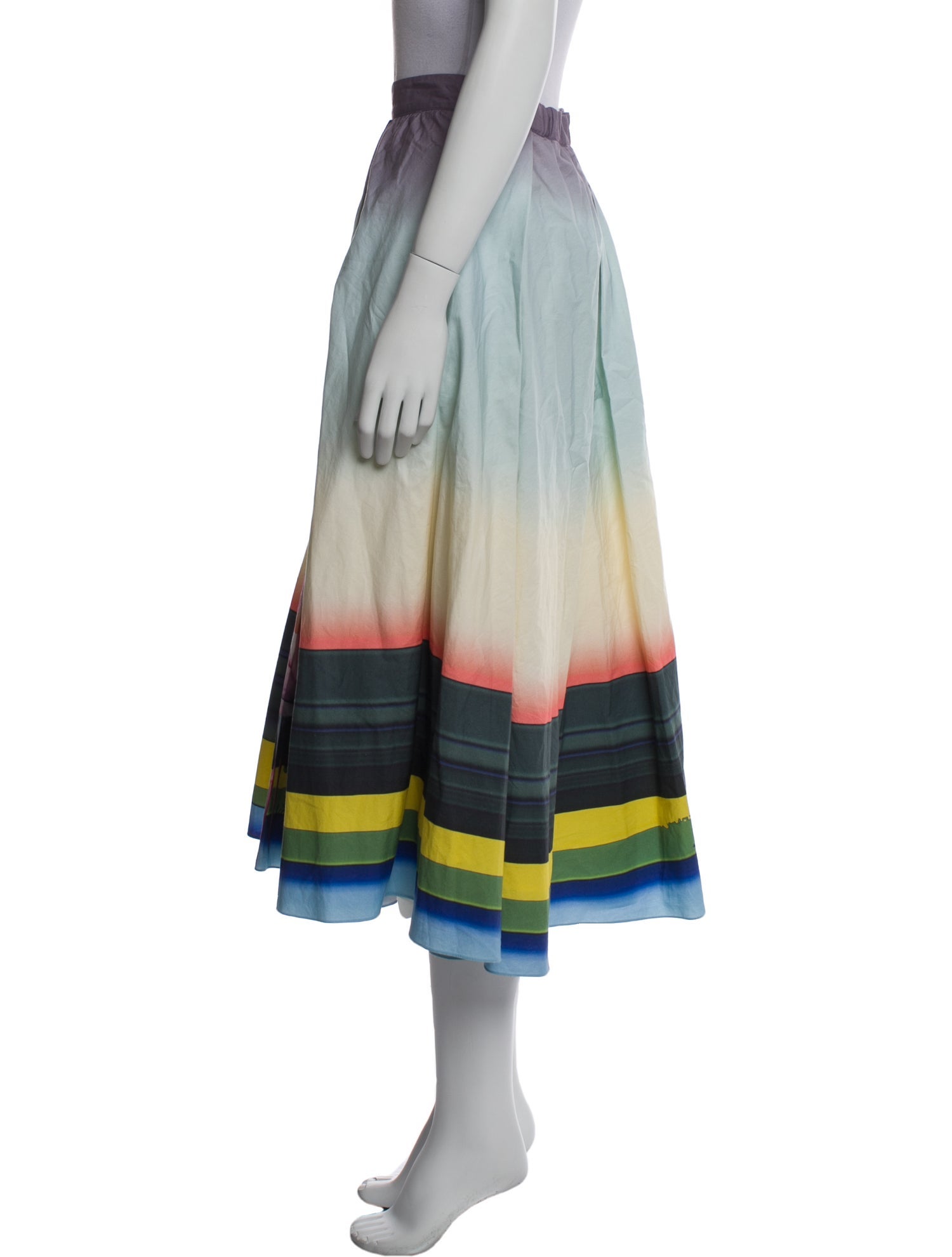 Mary Katrantzou Printed Midi Length Skirt