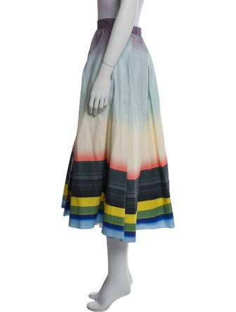 Mary Katrantzou Printed Midi Length Skirt