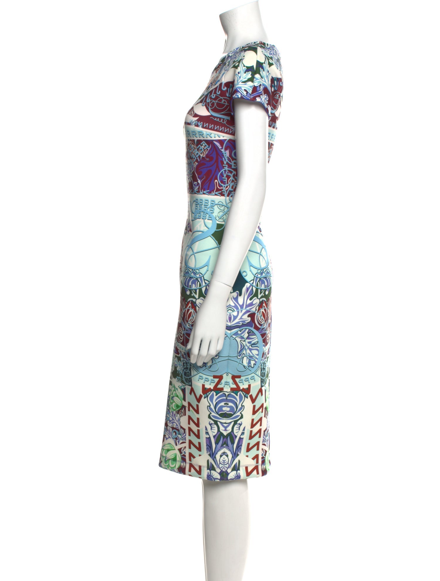 Mary Katrantzou Printed Midi Length Dress