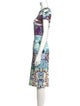 Mary Katrantzou Printed Midi Length Dress