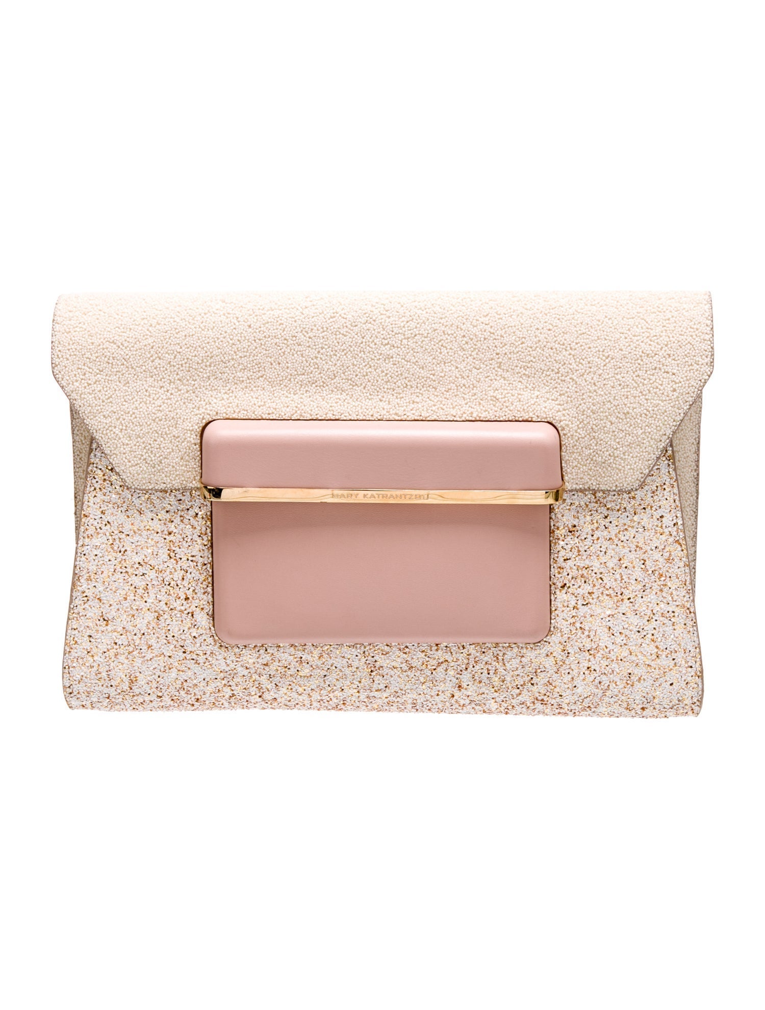 Mary Katrantzou Glitter Clutch