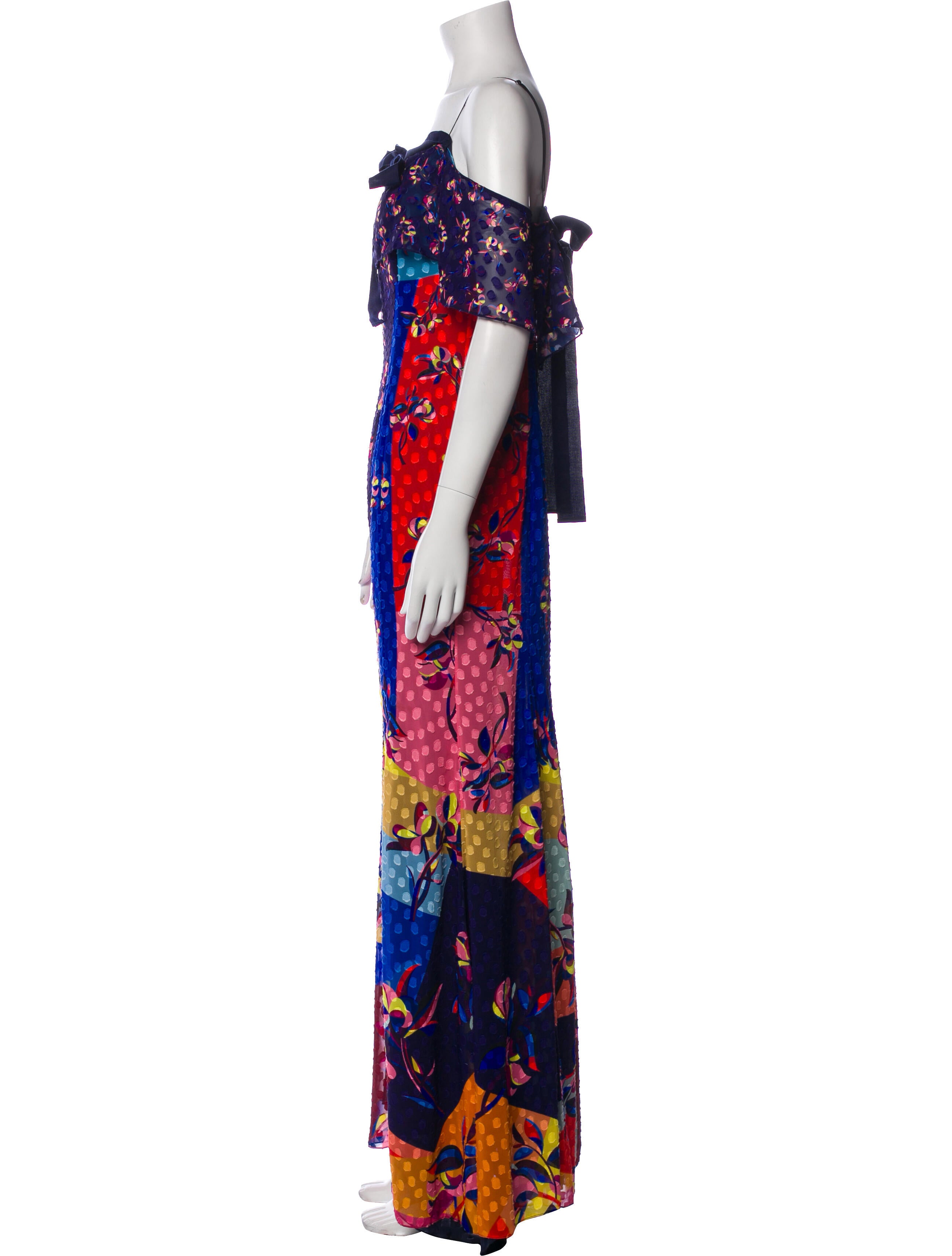 Mary Katrantzou Floral Print Long Dress