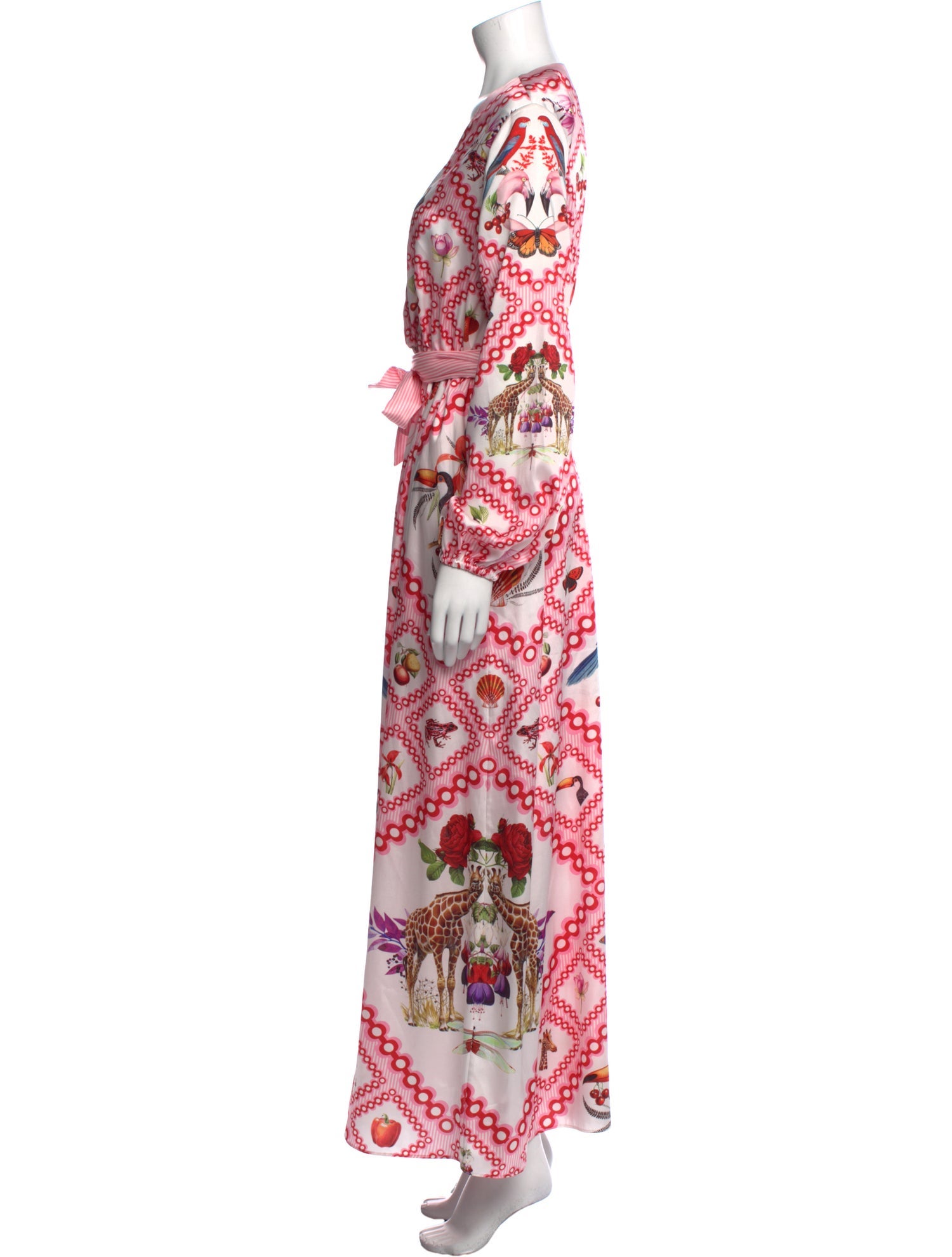 Mary Katrantzou Paisley Print Long Dress