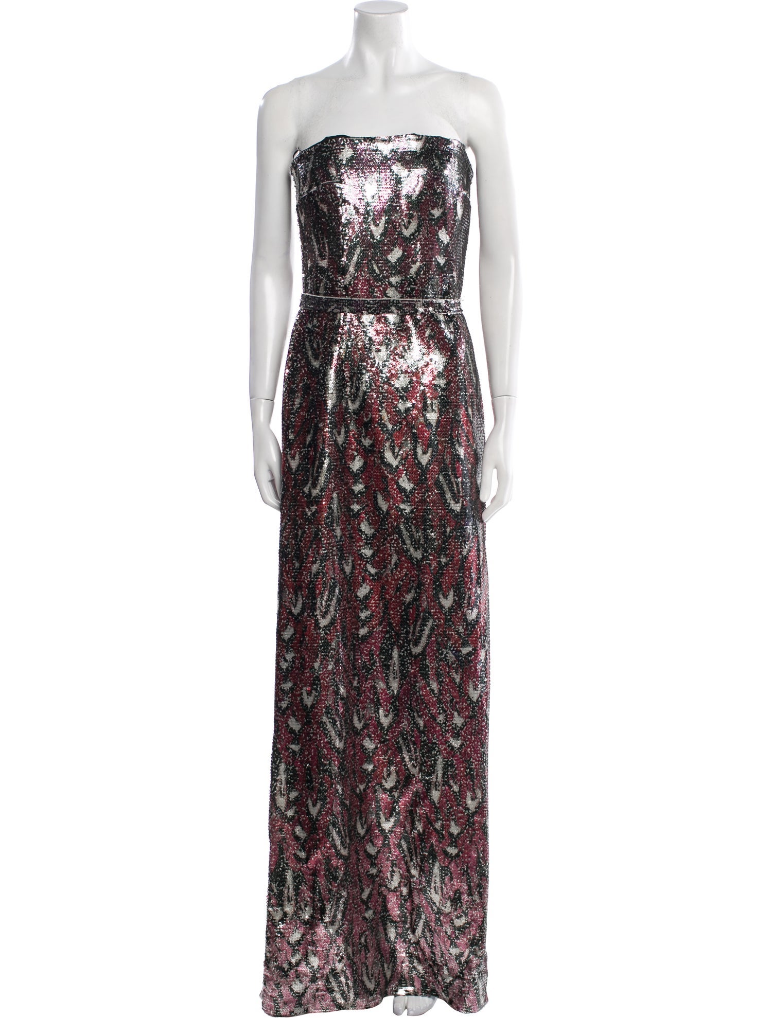 Mary Katrantzou Patterned Long Dress w/ Tags