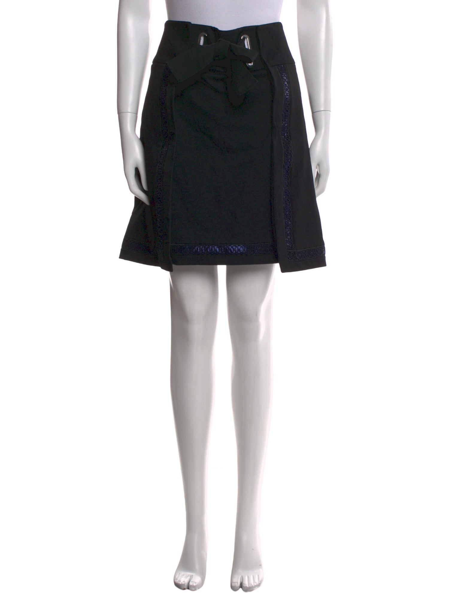 Mary Katrantzou Silk Knee-Length Skirt