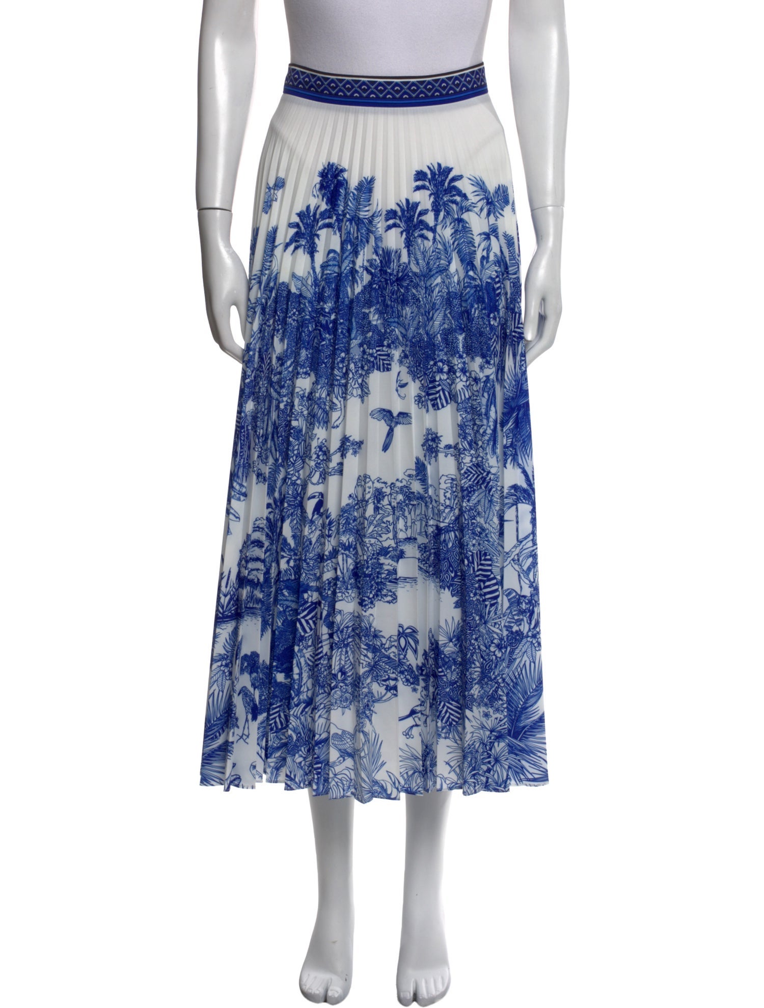 Mary Katrantzou Printed Knee-Length Skirt